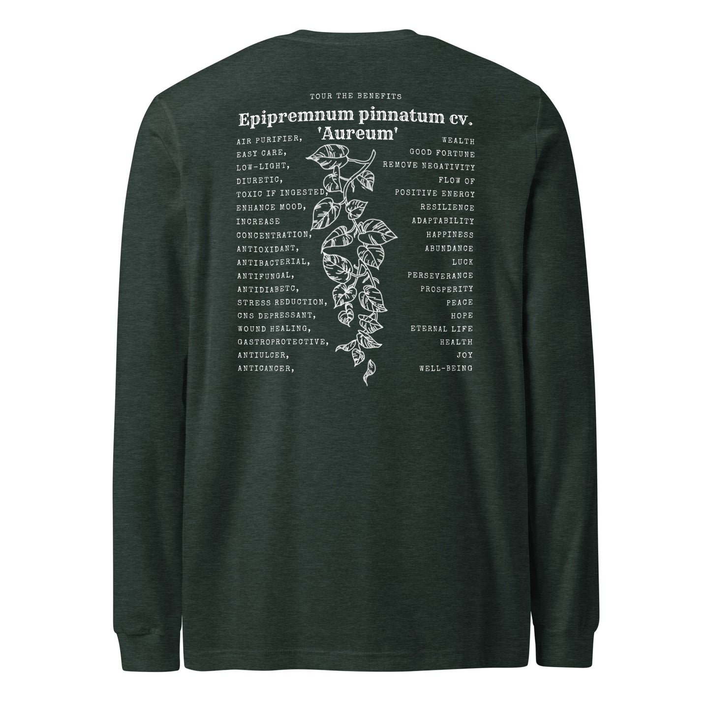 Pothos Unisex Long Sleeve Tee