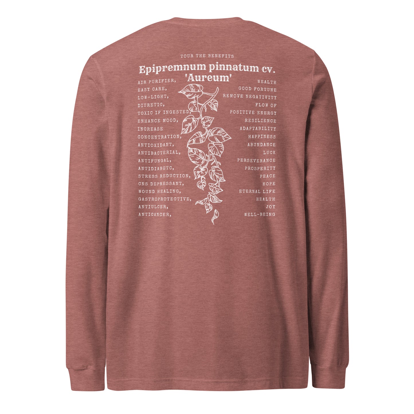 Pothos Unisex Long Sleeve Tee