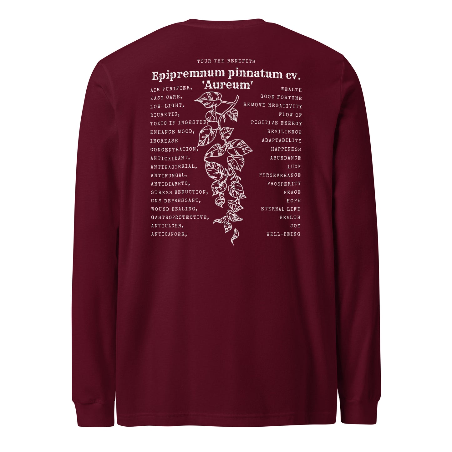 Pothos Unisex Long Sleeve Tee