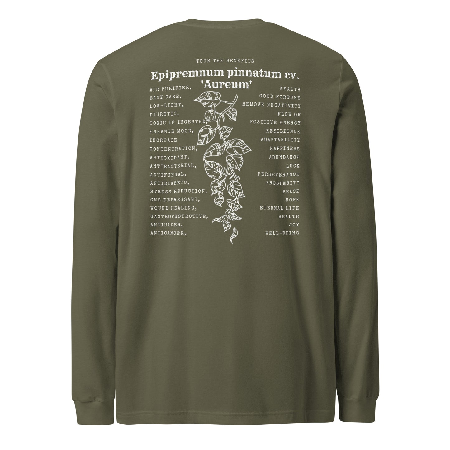 Pothos Unisex Long Sleeve Tee